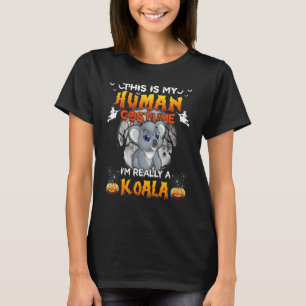 Dit Is Mijn Menselijke Verkleedpartij Ik Ben Eigen T-shirt