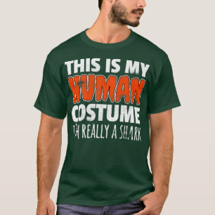 DIT IS MIJN MENSENKOSTUUM IK BEN ECHT EEN HAARK Ha T-shirt