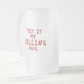 Dit is mijn moord ... matglas bierpul (Voorkant links)