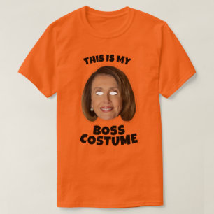 Dit is mijn Nancy Pelosi Boss kostuum T-shirt