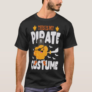 Dit Is Mijn Piraat Kleding Halloween Luie Piraat  T-shirt
