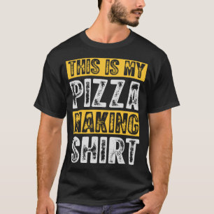 Dit is mijn pizza die Italiaanse pizza maakt L T-shirt