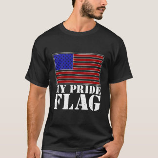 Dit Is Mijn Pride Vlag Amerikaanse Vlag Is Mijn Tr T-shirt