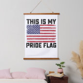 Dit is mijn Pride vlag USA Hangend Wandkleed (Slaapkamer)