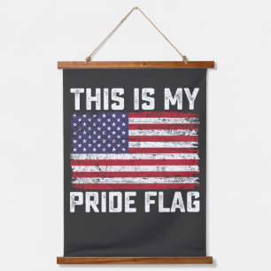 Dit is mijn Pride vlag USA Hangend Wandkleed