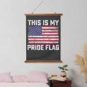 Dit is mijn Pride vlag USA Hangend Wandkleed (Slaapkamer)
