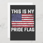 Dit is mijn Pride vlag USA Kaart (Voorkant / Achterkant)