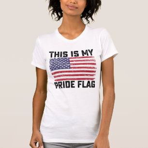 Dit is mijn Pride vlag USA T-shirt