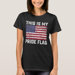 Dit is mijn Pride vlag USA T-shirt