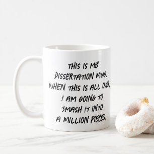 Dit is mijn proefschriftmok koffiemok