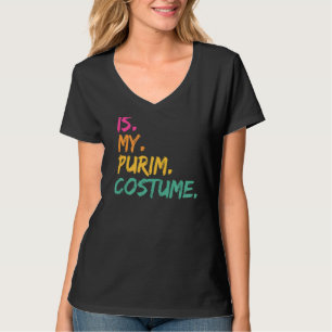 Dit is mijn Purim Costume Funny T-shirt