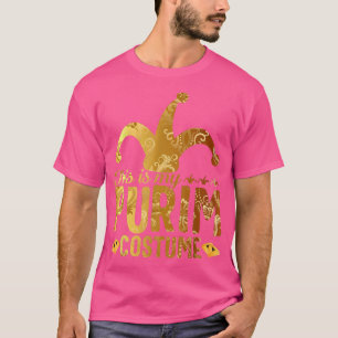 Dit is mijn Purim Costume Happy Purim Holiday Jood T-shirt