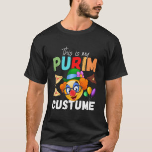 Dit is mijn Purim Costume Jewish Happy Purim Haman T-shirt