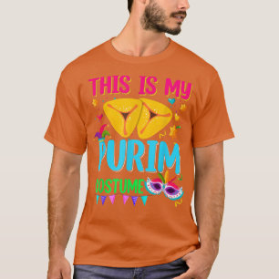 Dit is mijn Purim Costume Jewish Happy Purim Haman T-shirt