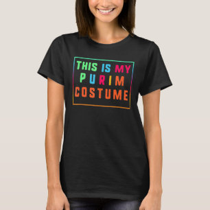 Dit is mijn Purim Costume Jewish Happy Purim Holid T-shirt