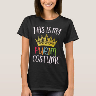 Dit is mijn Purim Costume Jewish Purim T-shirt