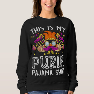 Dit is mijn Purim Pajama Jewish Holiday Costume Fu Trui