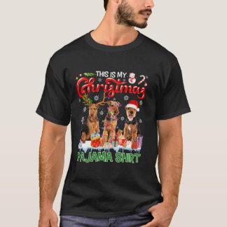 Dit is mijn pyjama Shirt Airedale Terrier Dogs Lov