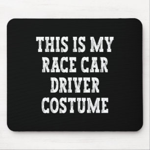 Dit is mijn raceauto bestuurder Halloween kostuum Muismat