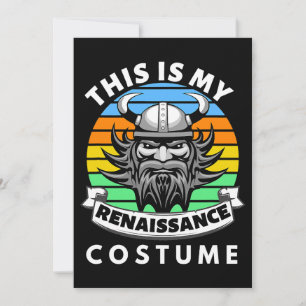 Dit is mijn renaissance Costume Medieval Festival Kaart