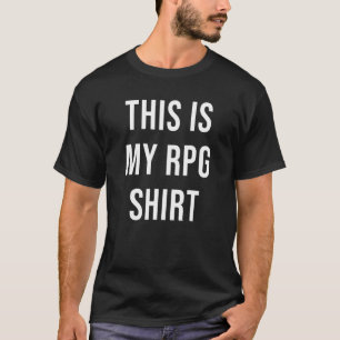 Dit is Mijn RPG Dungeons DM Master D20 Dragons T-shirt