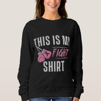 Dit is mijn Shirt Boxing Ghandschoenen Roze lint