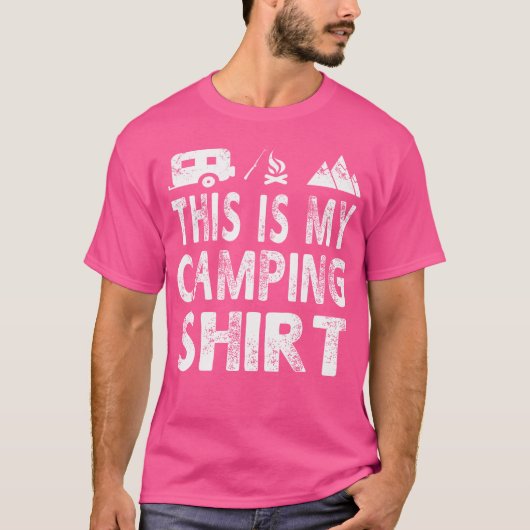 Dit is mijn Shirt van Camping Funny Camper Gift (Voorkant)