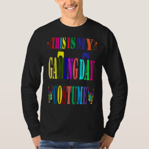 Dit is mijn speeldag kostuum t-shirt