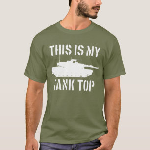 Dit is mijn Tanktop Abrams Tank Funny Military