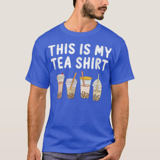 Dit is mijn thea Shirt Funny Teashirt Pun Bubble T