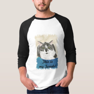 Dit is mijn Tuxedo! - humoristische kattehemden T-shirt