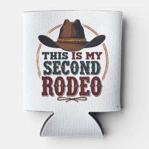 Dit is mijn tweede Rodeo Cowboy West Pet Blikjeskoeler