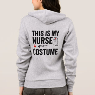 Dit Is Mijn Verpleegster Halloween Kostuum Geest Hoodie