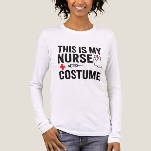 Dit Is Mijn Verpleegster Halloween Kostuum Grappig Tri-Blend Shirt