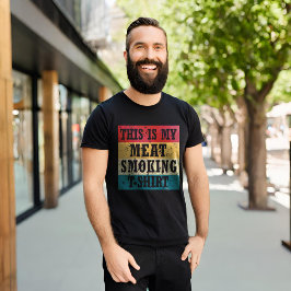 Dit is mijn vlees dat rookte t-shirt