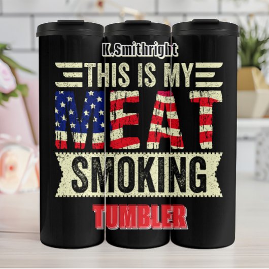 Dit is mijn vleesroken thermosbeker