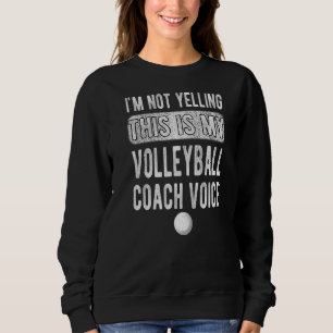 Dit is mijn volleybalcoach trui