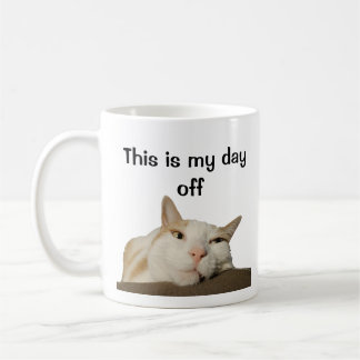 Dit is Mijn Vrije Dag Kat Koffiemok