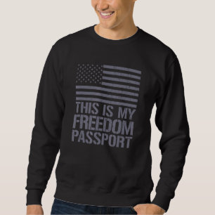 Dit is mijn vrijheidspaspoort Medische Vrijheid Trui