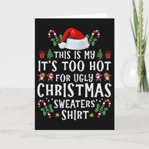 Dit is m'n te warme kerstkeuken. kaart