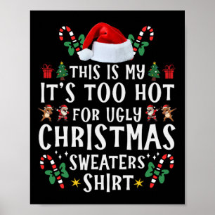 Dit is m'n te warme kerstkeuken. poster