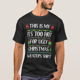 Dit is m'n te warme kerstkeuken. t-shirt