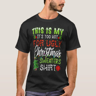 Dit is m'n te warme kerstkeuken. t-shirt