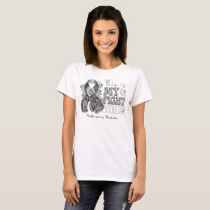 Dit is My Fight Parkinson Warrior Boxing Handschoe T-shirt