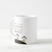 Dit is [naam] Circus, dat zijn mijn apen Koffiemok (Voorkant links)