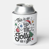 Dit is net zo grappig als ik krijg grappige kerst blikjeskoeler (Blikje Voorkant)