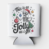 Dit is net zo grappig als ik krijg grappige kerst blikjeskoeler (Voorkant)