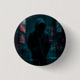 Dit is niet de originele versie - Glitchcore Art Ronde Button 3,2 Cm