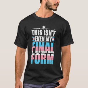 Dit is niet eens mijn laatste vorm Transgender Pri T-shirt
