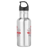 Dit is NIET het Leven dat ik besteld heb Waterfles (Achterkant)